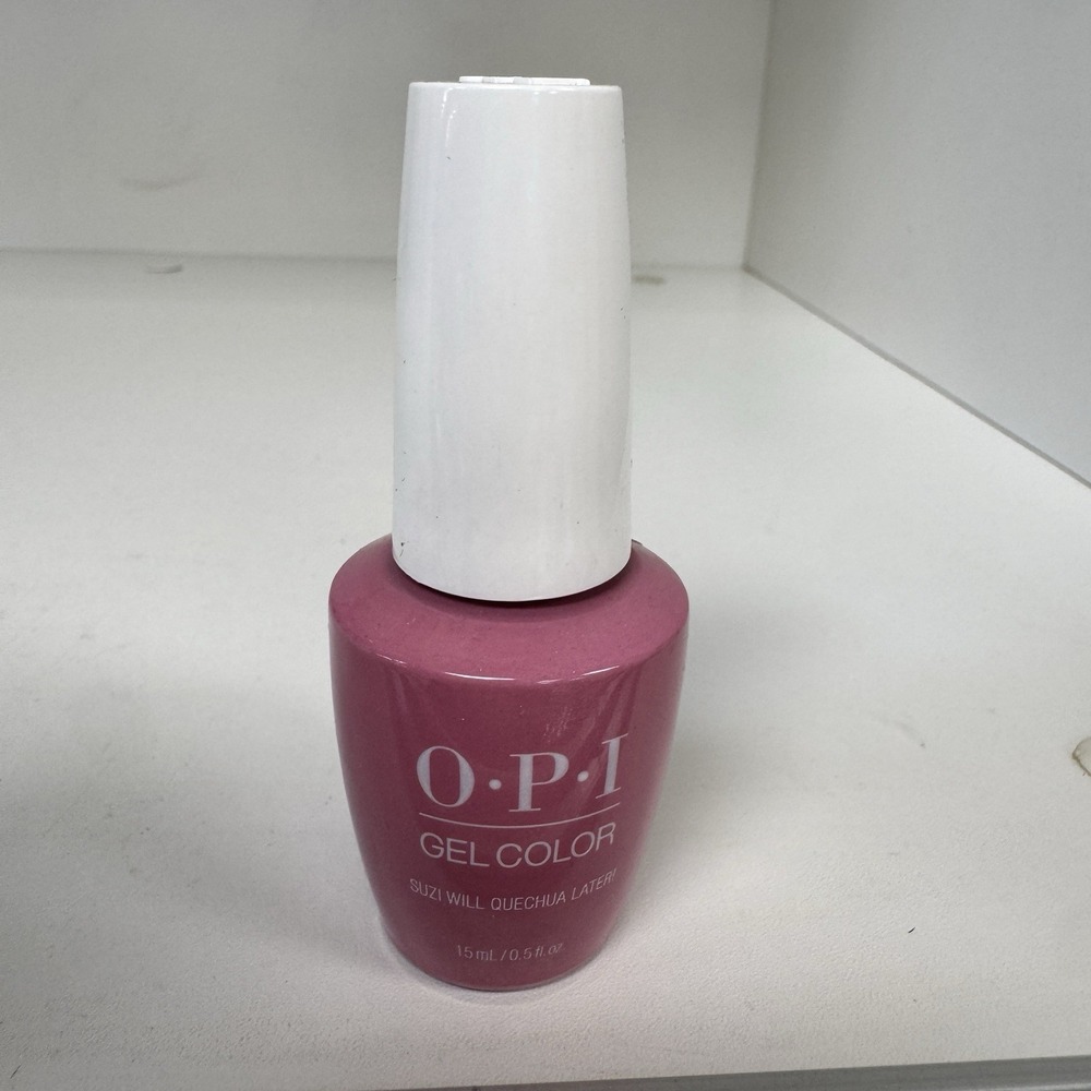 OPI GelColor Soak-Off Gel Polish‎ 0.5 oz GCP31 - Suzi Will Quechua Later! - NEW